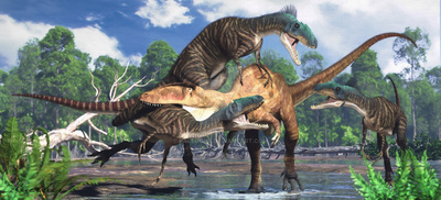 Deltadromeus - Dinosaurussen